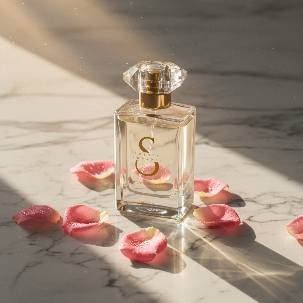 Vanilla Rose - Marble with volumetric light